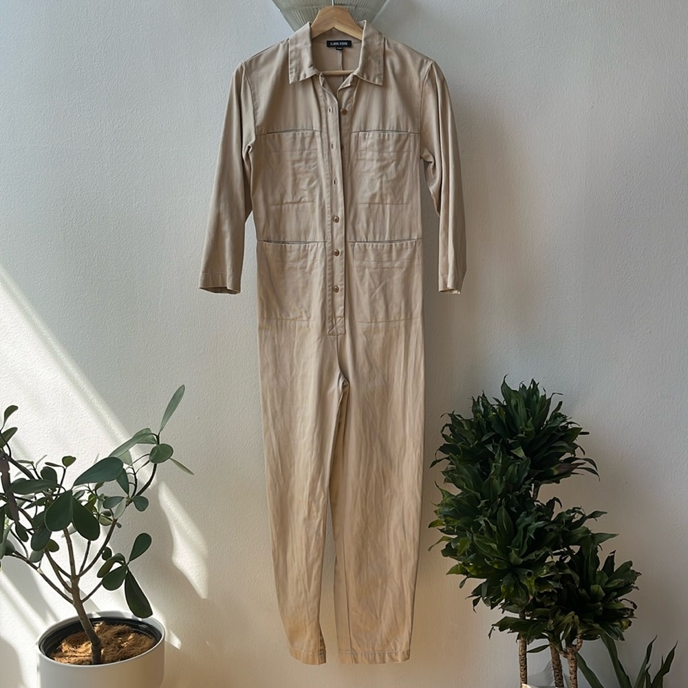 Ilana Kohn Tia Long Sleeve Coverall - Toast 00P